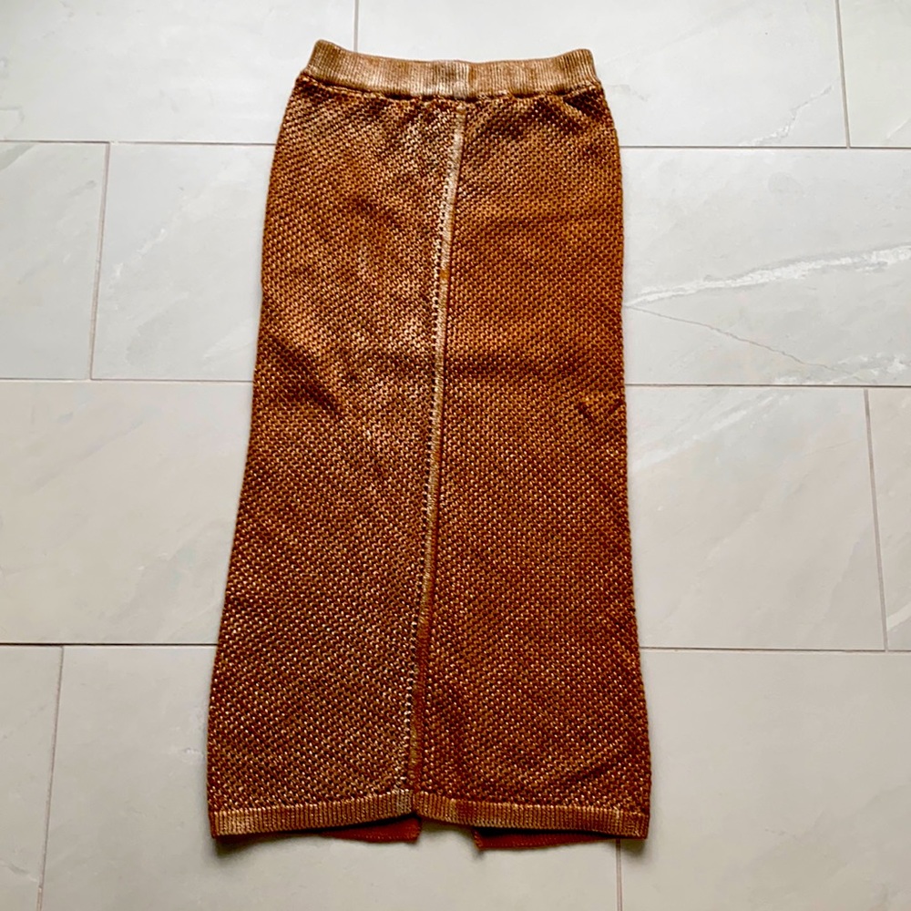 FREE PEOPLE KNIT MAXI SKIRT size S